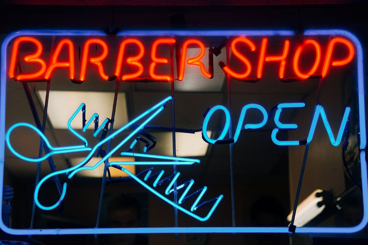 <i>Merethe Svarstad Eeg/EyeEm/Getty Images</i><br/>New York barbershops and salons are now open for business.