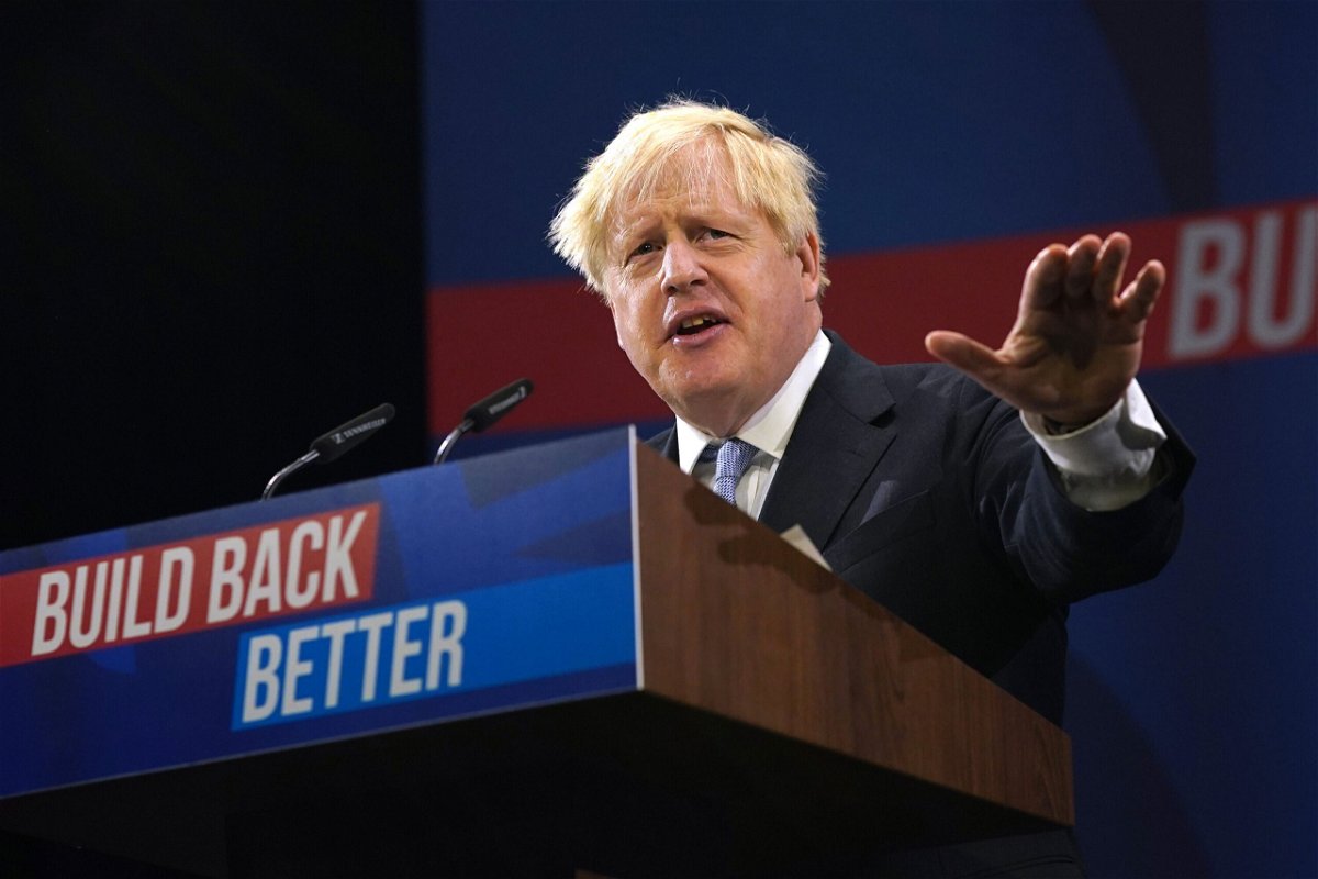 <i>Ian Forsyth/Getty Images</i><br/>UK Prime Minister Boris Johnson removed England's remaining Covid-19 restrictions in July
