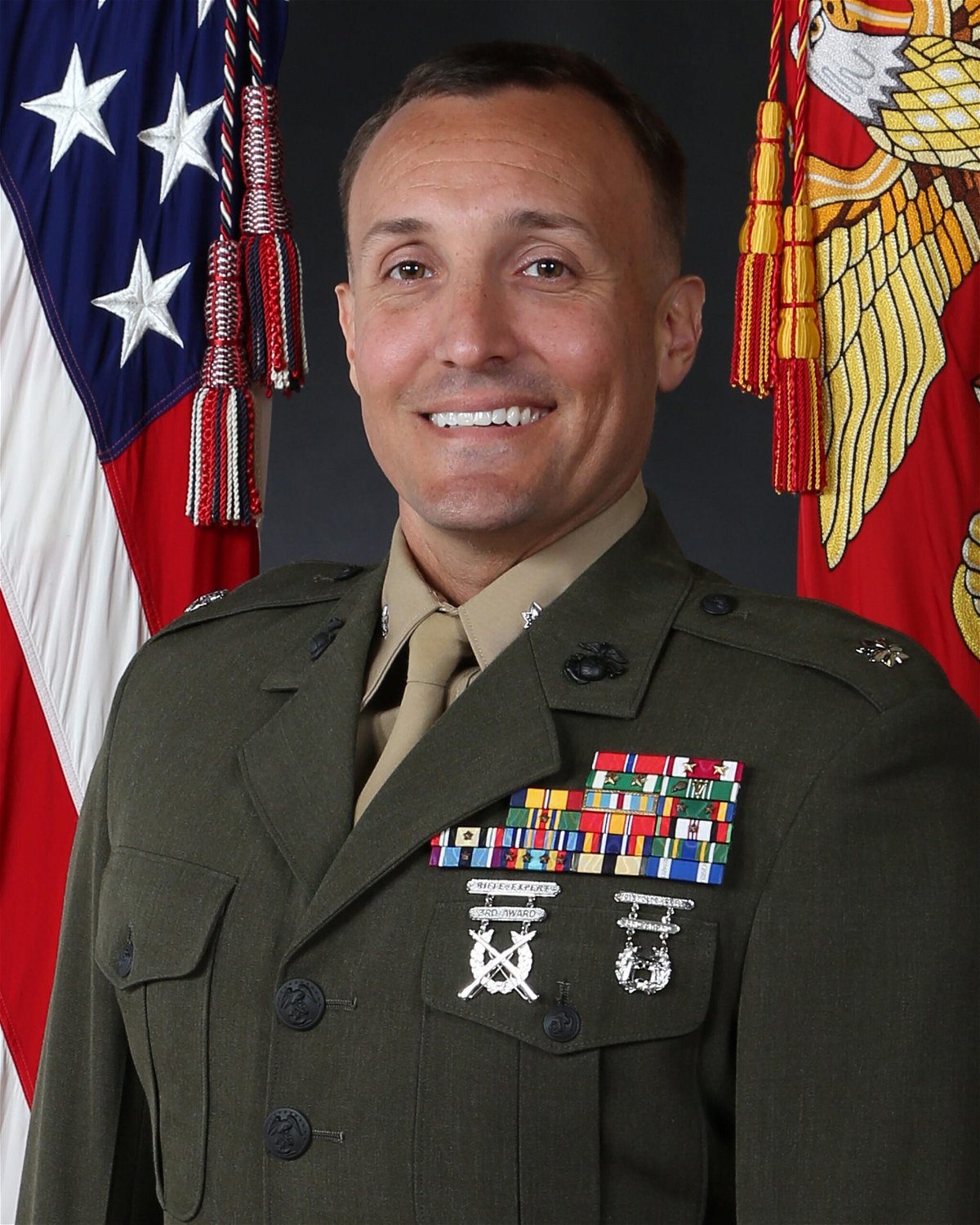 <i>US Marines</i><br/>Marine Corps Lt. Col. Stuart Scheller