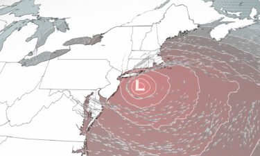 A storm will intensify off the East Coast but how close it will come to the coast is still in question.