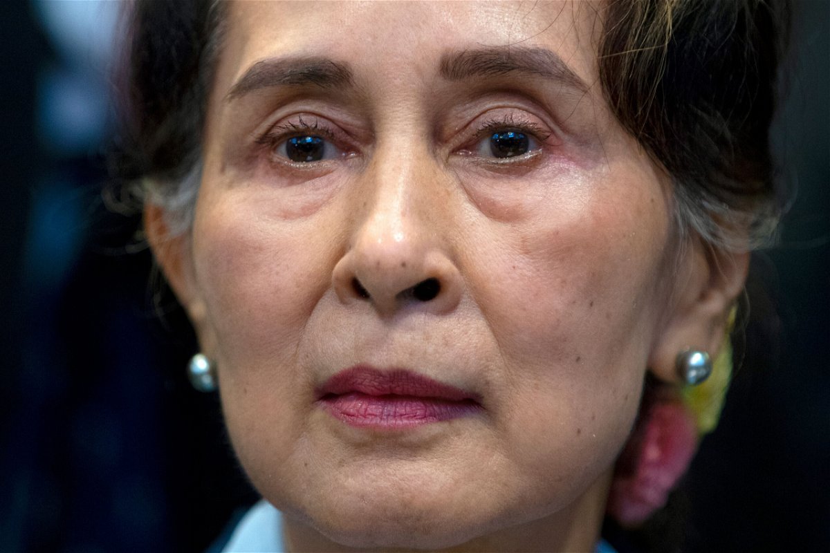 <i>Peter Dejong/AP</i><br/>Myanmar's ousted civilian leader Aung San Suu Kyi