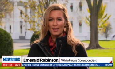 Twitter has permanently suspended Newsmax White House correspondent Emerald Robinson for repeatedly posting blatant misinformation about Covid-19 vaccines.