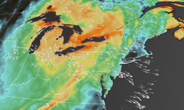 A significant storm system is forecast to bring powerful winds