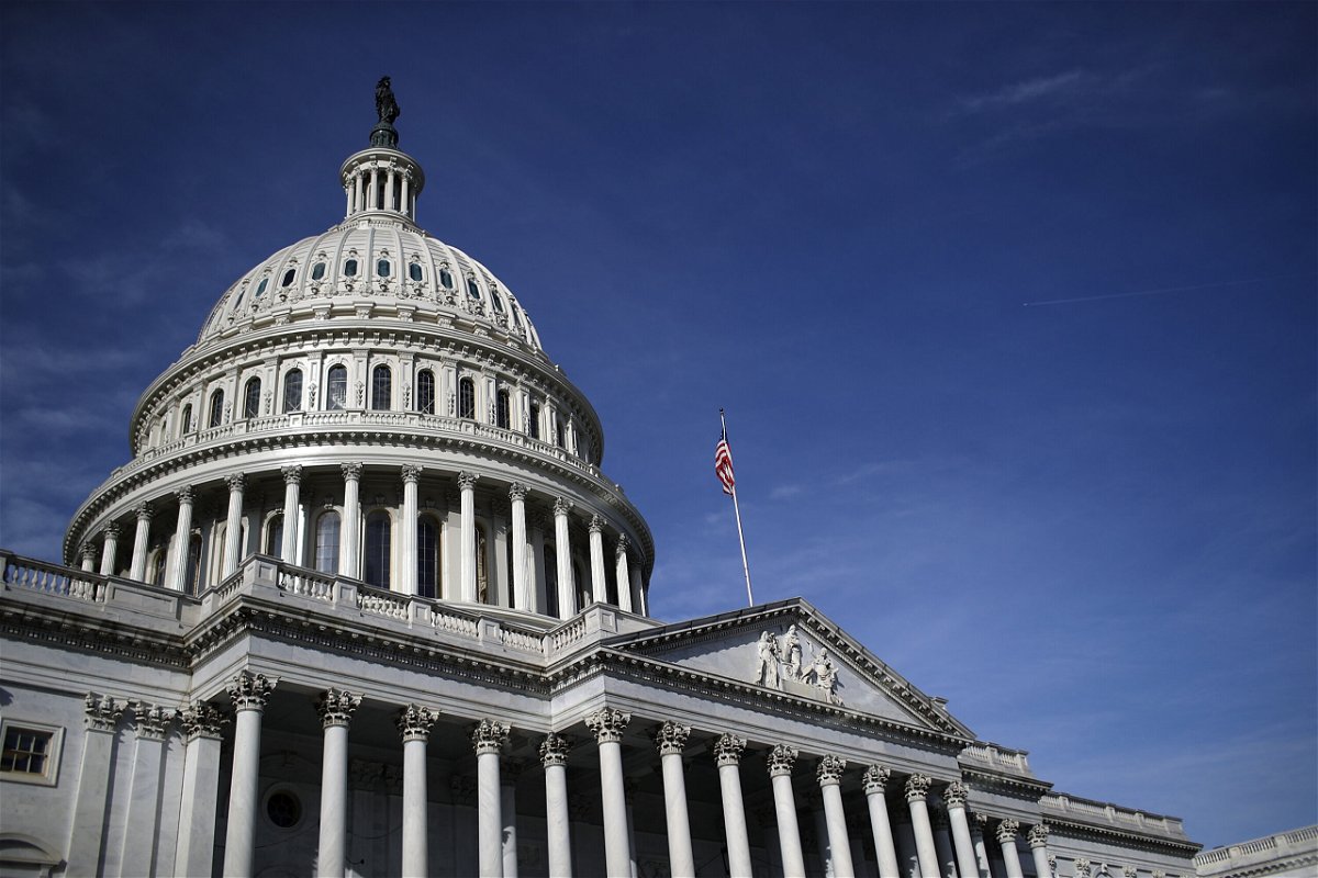 <i>Win McNamee/Getty Images</i><br/>The U.S. Capitol is shown in Washington on January 19