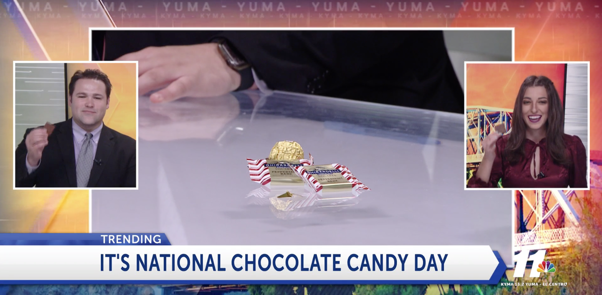 Indulge in something sweet! It's National Chocolate Candy Day KYMA