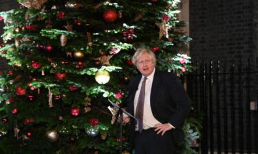 UK Prime Minister Boris Johnson
