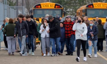 Students at a Michigan high school described terrifying scenes of barricading doors with desks and escaping out of windows during a shooting that left three dead and eight others injured.