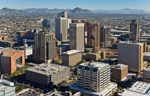 Where people in Phoenix are moving to most