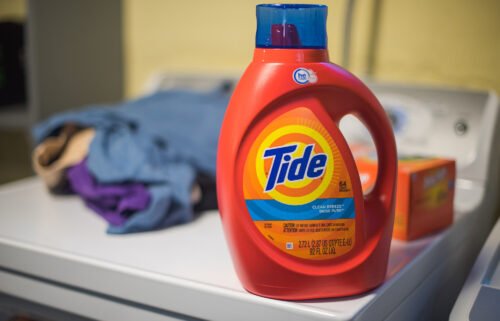 Procter & Gamble said that it was raising prices by an average of about 8% on retail customers next month for its Tide and Gain laundry detergents