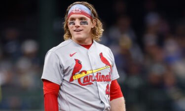 St. Louis Cardinals outfielder Harrison Bader surprised a group of elementary school kids by showing up as their "sub" for PE.