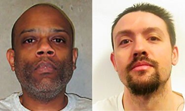 Death row inmates Donald Grant (left) and Gilbert Postelle are pictured. A federal judge in Oklahoma said that he aims make a decision by the end of this week on a petition filed by two Oklahoma death row inmates requesting their executions be by firing squad rather than lethal injection.