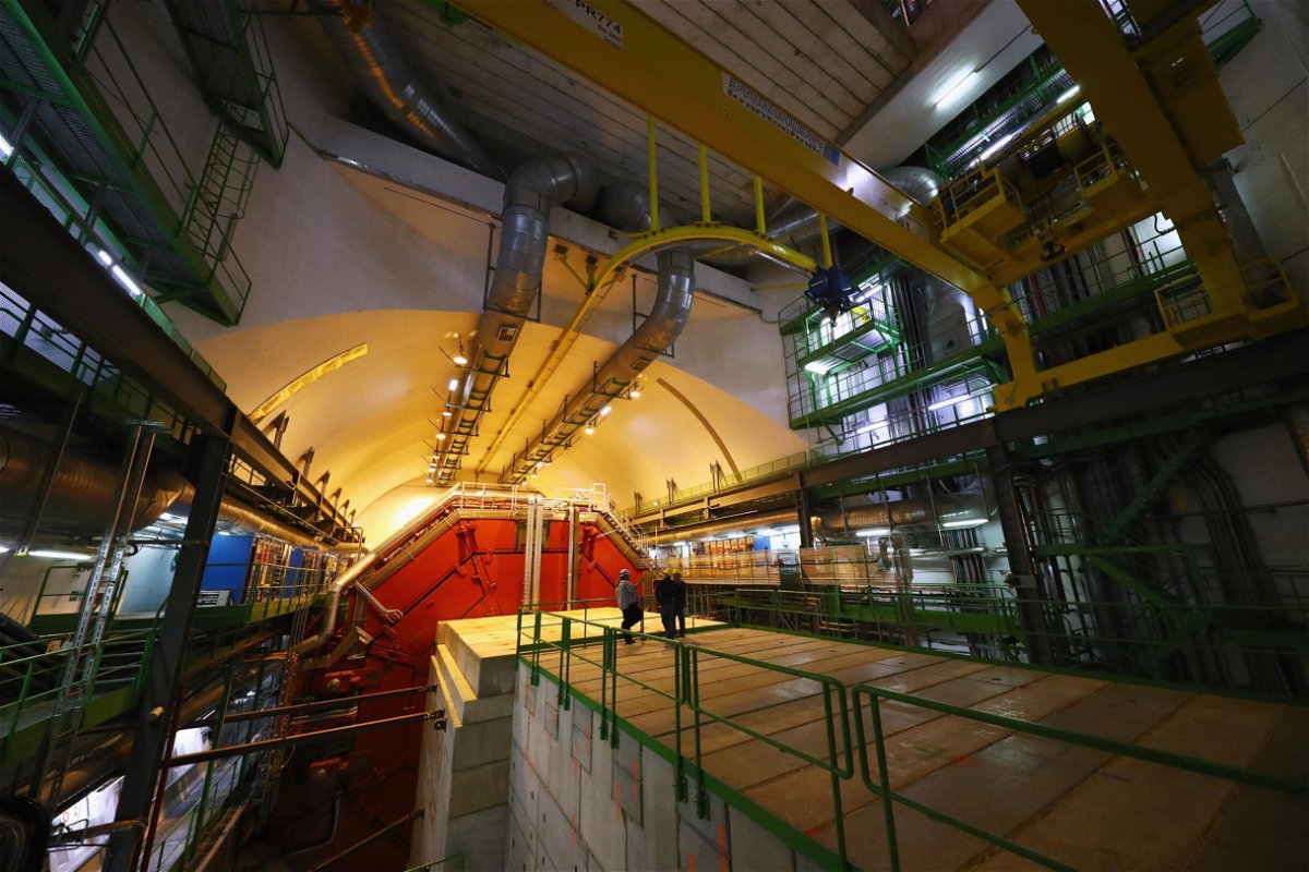 <i>Dean Mouhtaropoulos/Getty Images</i><br/>A general view of CERN