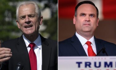 The House select committee investigating January 6 filed contempt reports on March 27 for former Trump White House aides Peter Navarro (L) and Dan Scavino.