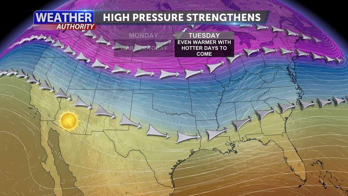 Temperatures are on the rise this week - KYMA