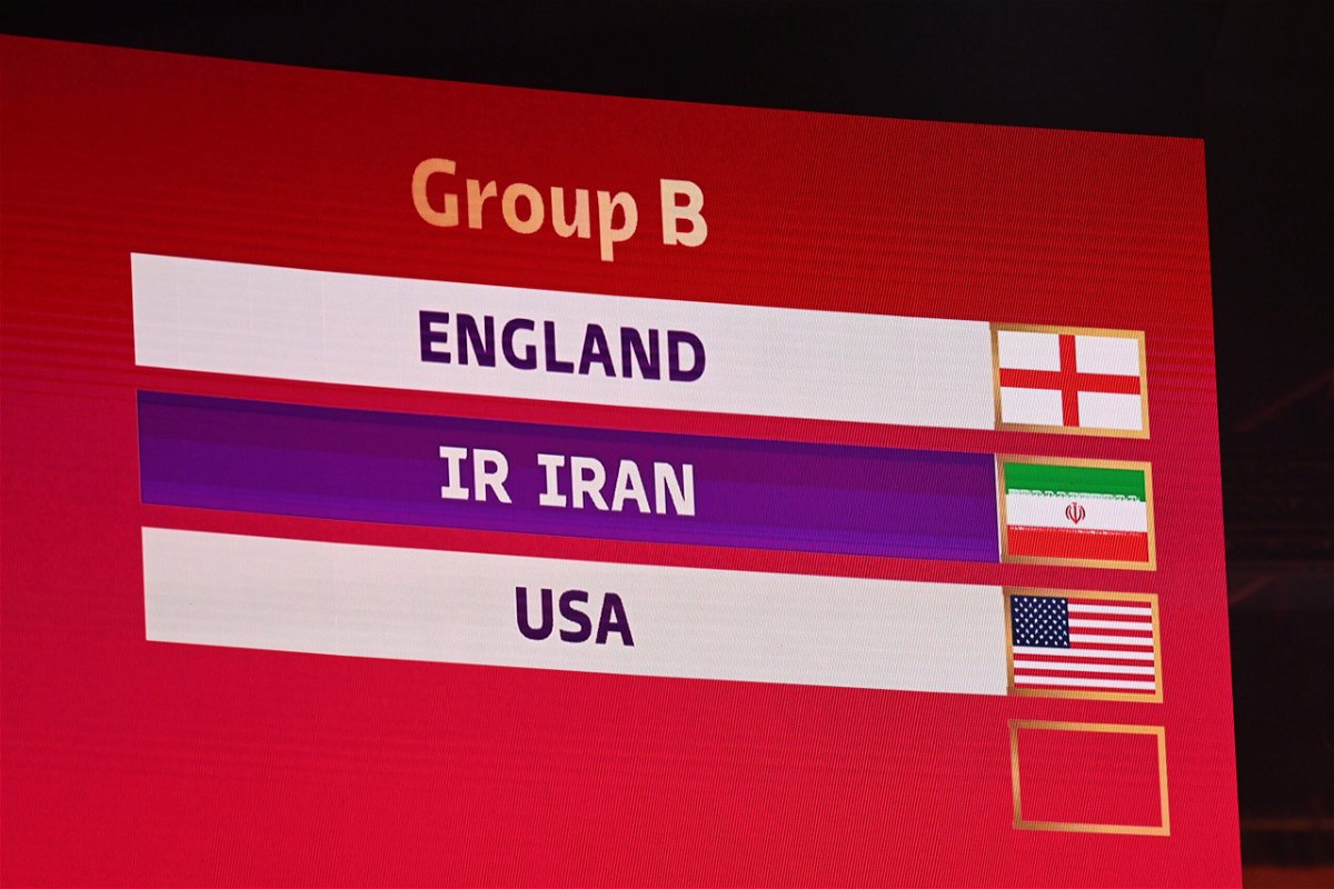 <i>David Ramos/Getty Images</i><br/>The USA was placed in Group B with Iran in Friday's 2022 World Cup draw.