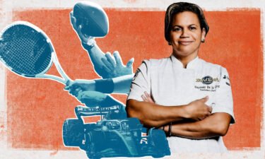Chef Dayanny De La Cruz learned to cook standing on a chair at the stove. Now