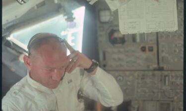 Buzz Aldrin on the Apollo 11 mission.