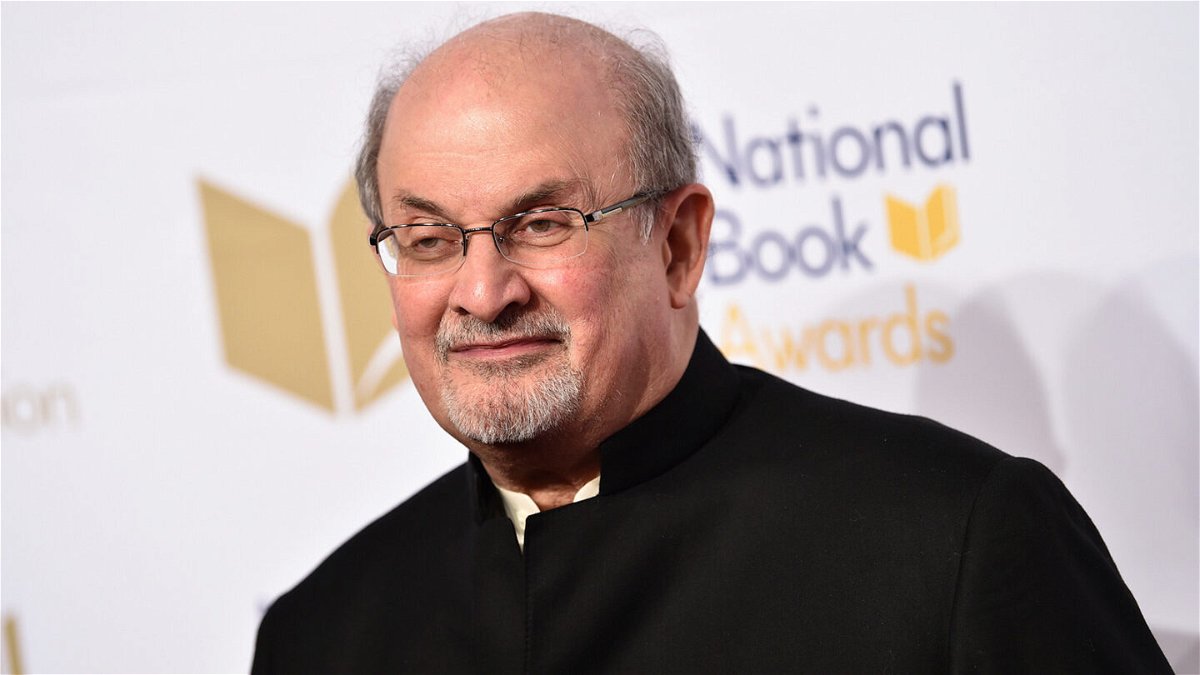 <i>Evan Agostini/Invision/AP</i><br/>Salman Rushdie attends the 68th National Book Awards Ceremony and Benefit Dinner in New York