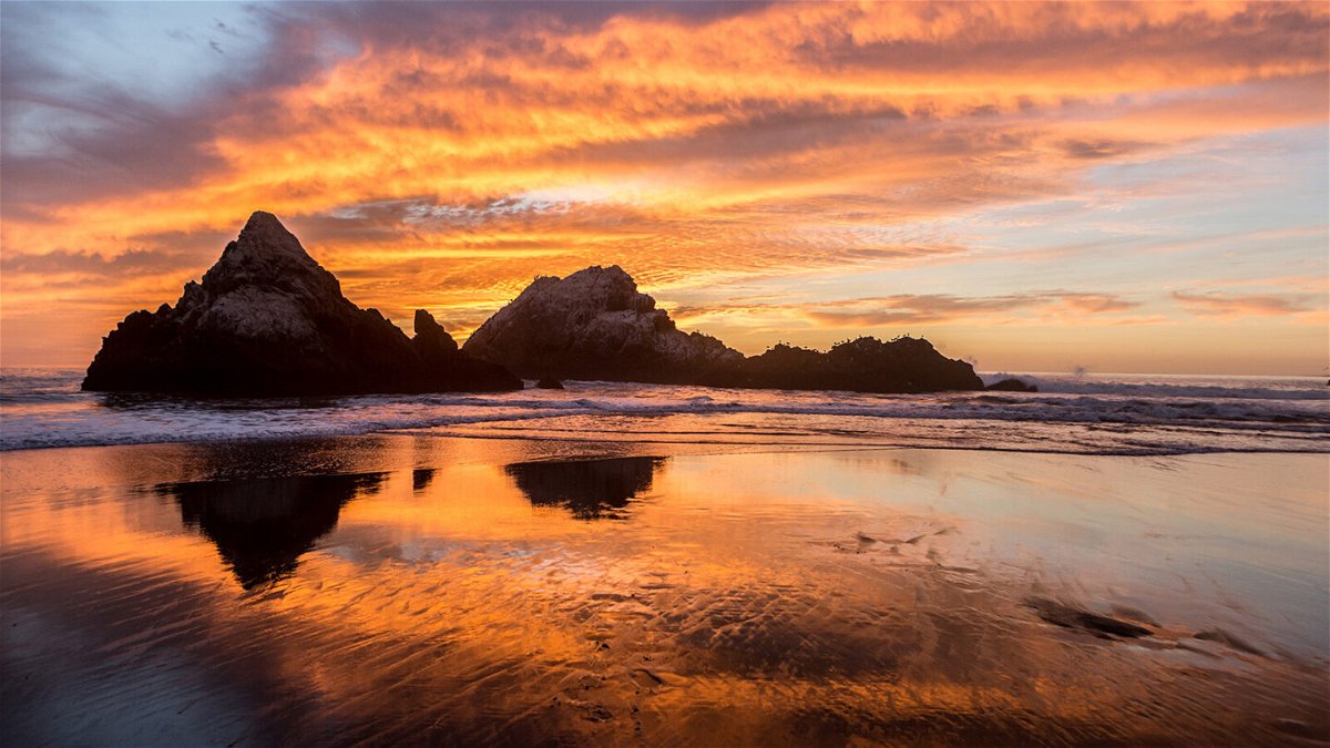 Top image: Sunset on Ocean Beach, San (Jonathan Open/Getty Images) KYMA