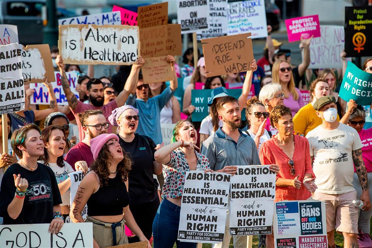 <i>Joshua Boucher/The State/Tribune News Service/Getty Images</i><br/>The South Carolina Supreme Court temporarily blocked the state's six-week abortion ban from being enforced