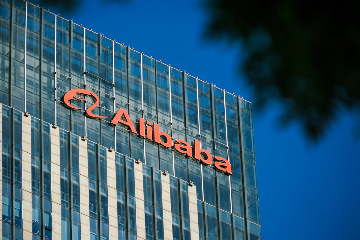 <i>VCG/Getty Images</i><br/>Alibaba stock slid in Hong Kong on Monday morning