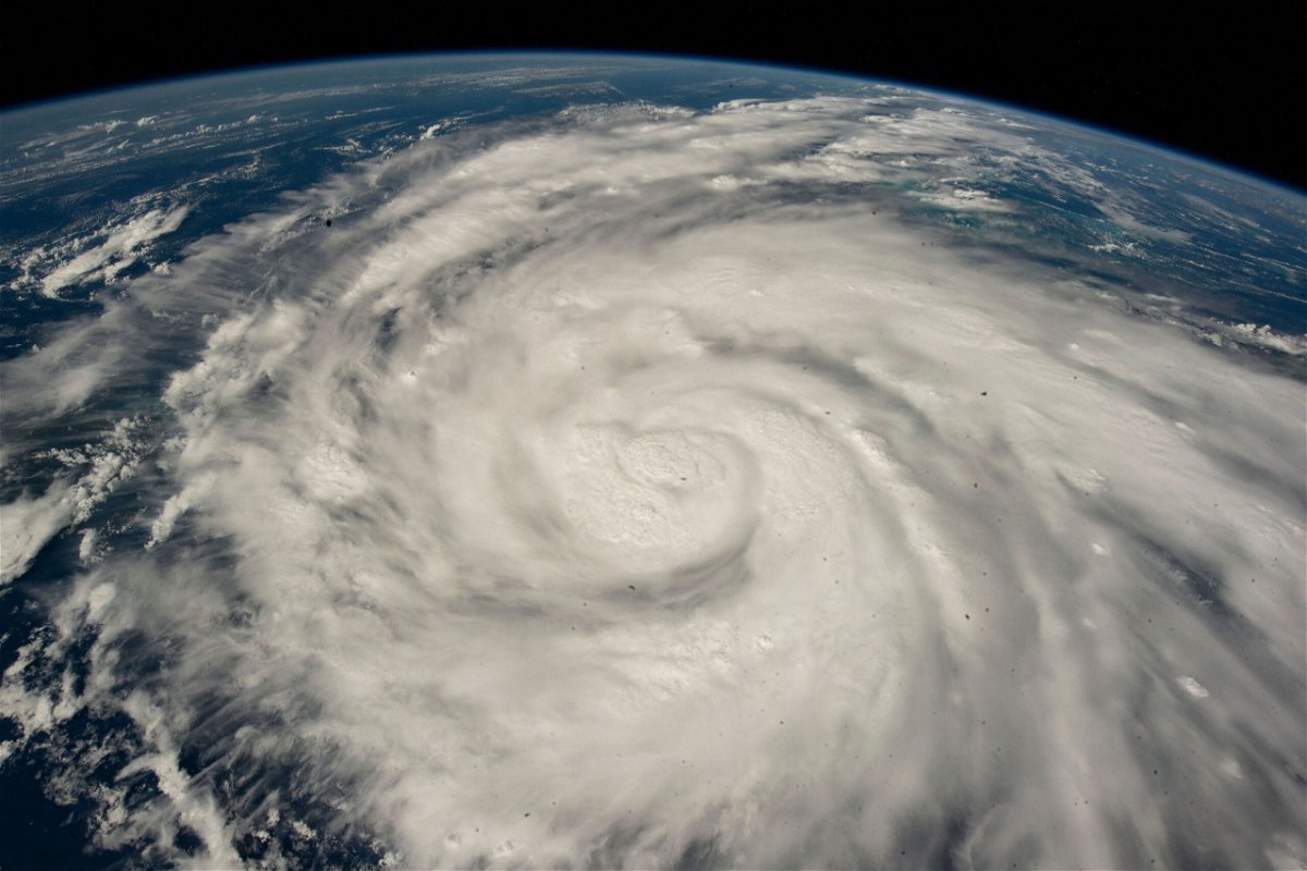 <i>NASA via AP</i><br/>Hurricane Ian is bearing down on the Gulf Coast of Florida as one of the strongest storms on record for the area. The view of Hurricane Ian from the International Space Station (ISS) on September 26 is pictured here.