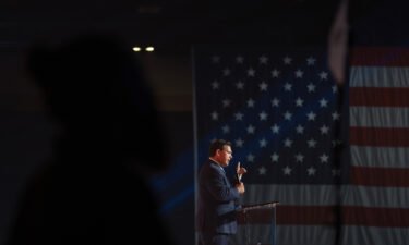 Florida Gov. Ron DeSantis speaks at the Turning Point USA Student Action Summit in Tampa on July 22.