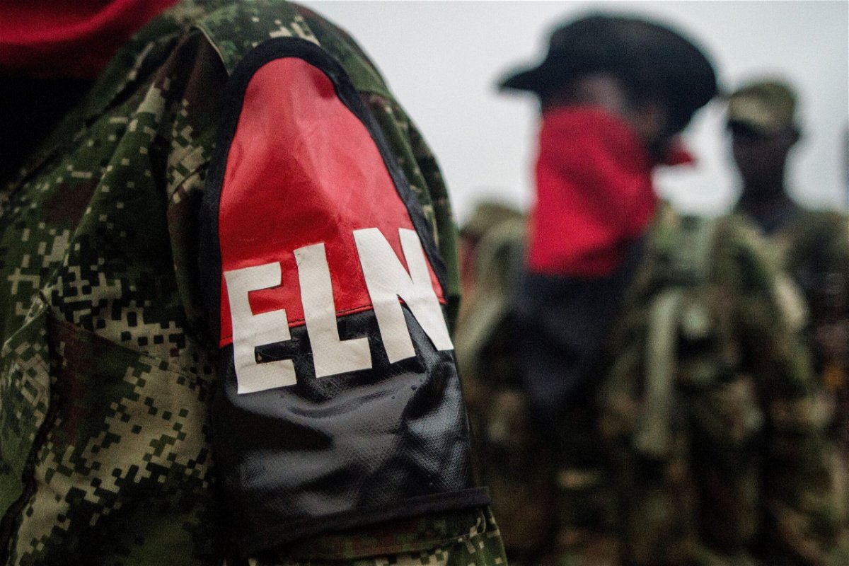 <i>AFP via Getty Images</i><br/>The Colombian government and the National Liberation Army (ELN) insurgent group on October 4 announced the restart of peace negotiations
