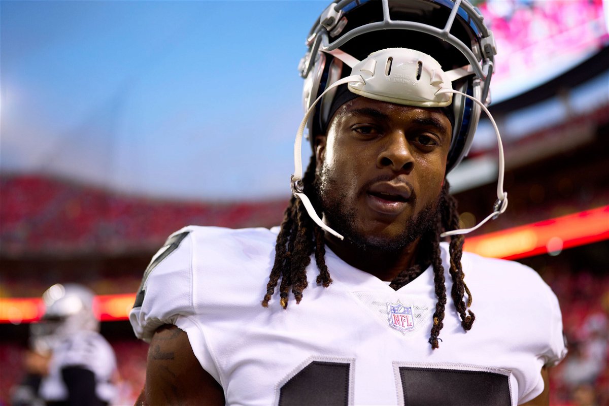 <i>Cooper Neill/Getty Images</i><br/>Kansas City Police detectives are investigating an incident in which Las Vegas Raiders wide receiver Davante Adams pushed down a photographer after an NFL game on October 10. Adams has tweeted an apology to the photographer.