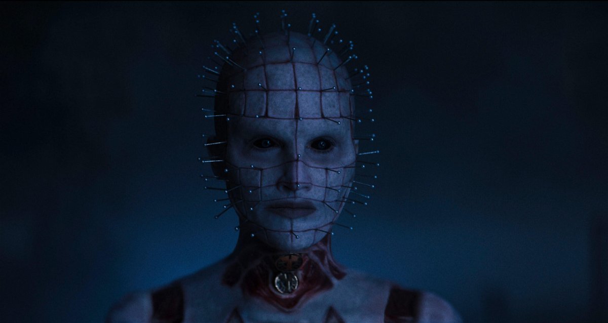 <i>Spyglass Media Group</i><br/>Hulu's 'Hellraiser' doesn't raise the bar on Clive Barker's gory original. Jamie Clayton is seen here as Pinhead in 'Hellraiser