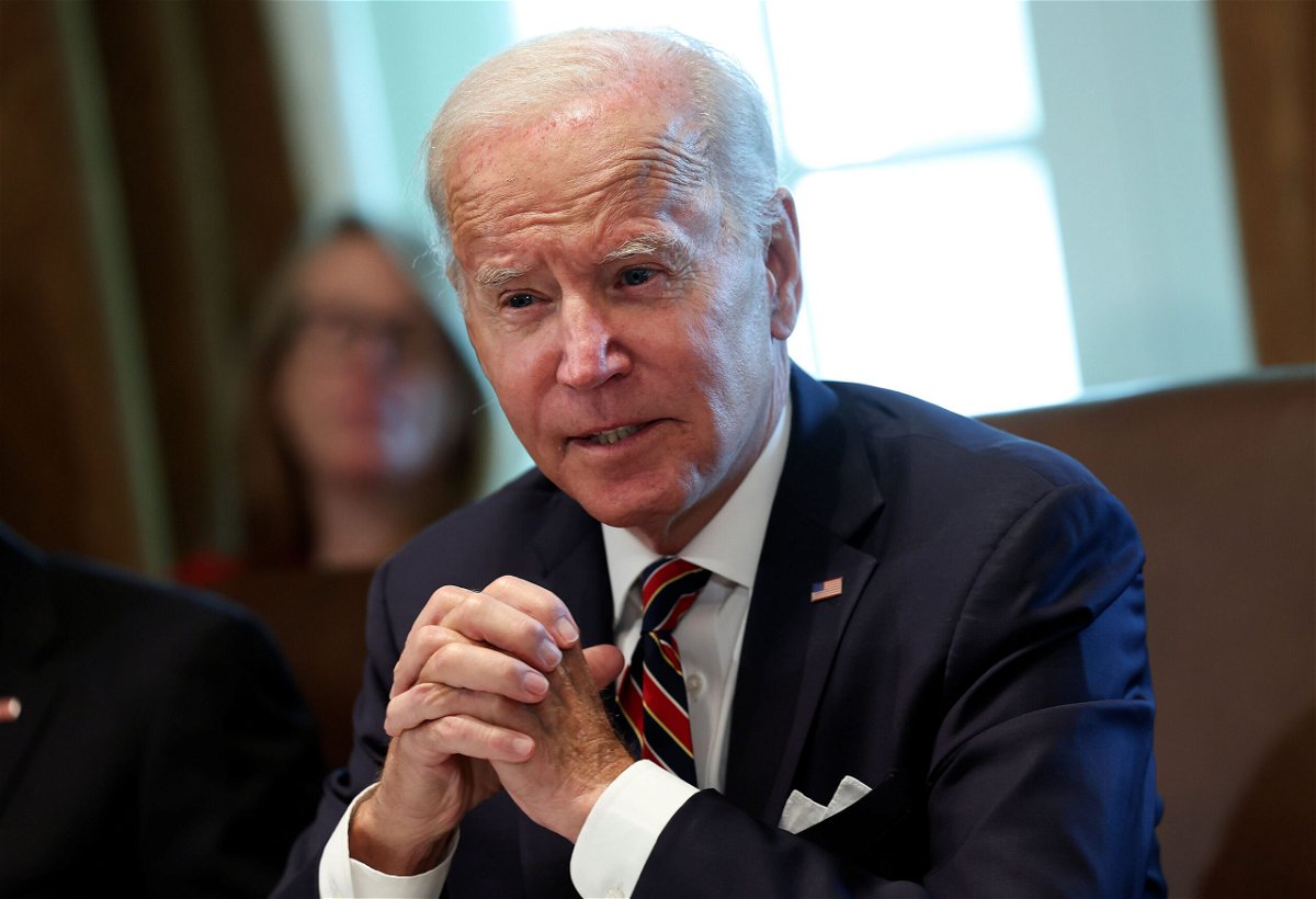 <i>Kevin Dietsch/Getty Images</i><br/>US President Joe Biden's stark warning on October 6 that the world faces the highest prospect of nuclear war in 60 years was not based on any new intelligence about Russian President Vladimir Putin's intentions or changes in Russia's nuclear posture.