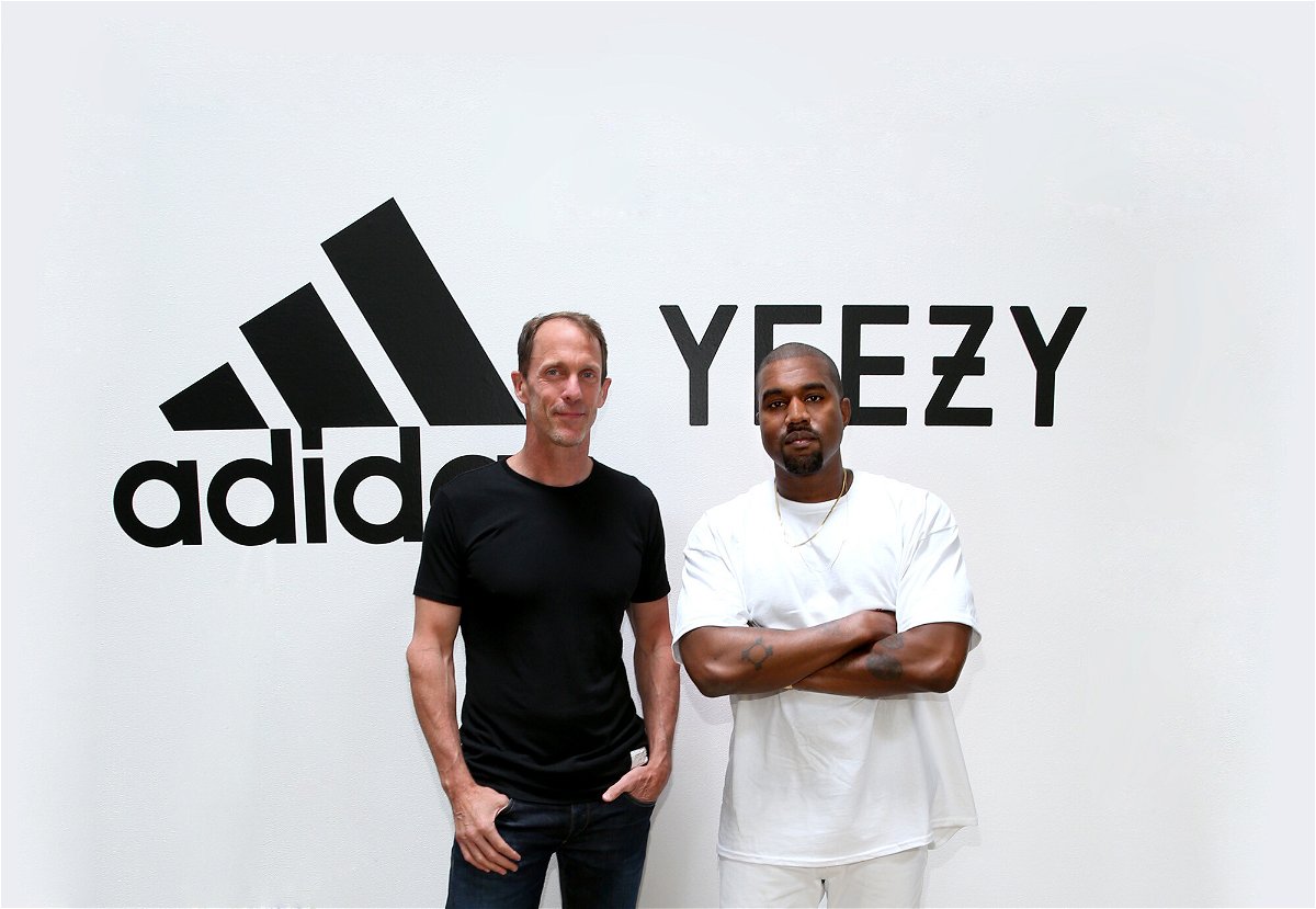 <i>Jonathan Leibson/Getty Images</i><br/>Adidas is reviewing its partnership with Kanye West after the artist lambasted the company and wore a 