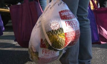 Families in need across Baltimore will receive Thanksgiving meals thanks to the Ed Reed Foundation.