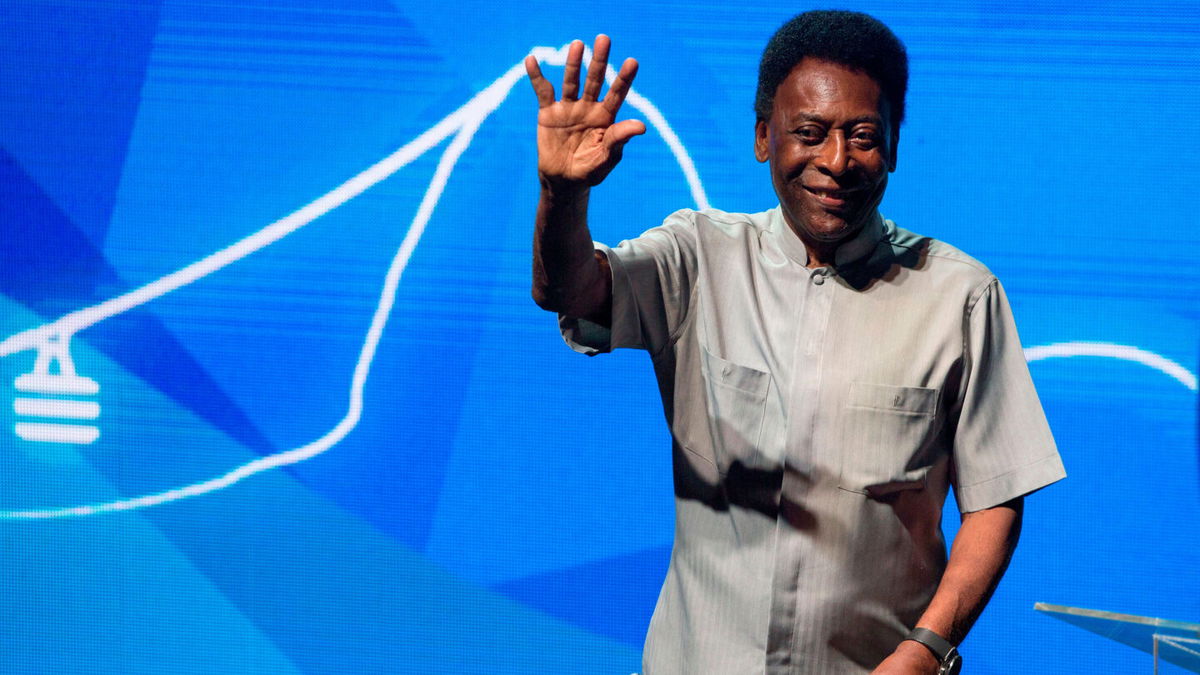 <i>Mauro Pimentel/AFP/Getty Images</i><br/>Brazilian football legend Pelé