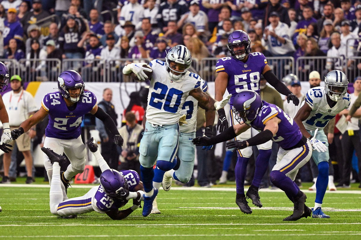 <i>Nick Wosika/Icon Sportswire/Getty Images</i><br/>The Dallas Cowboys gave the Minnesota Vikings a 40-3 humbling on Sunday.