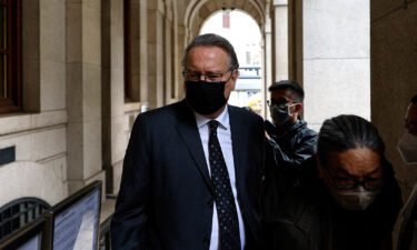 British King's Counsel Timothy Owen at Hong Kong's Court of Final Appeal on November 25. Hong Kong will ask Beijing to rule on use of foreign lawyers in national security cases.