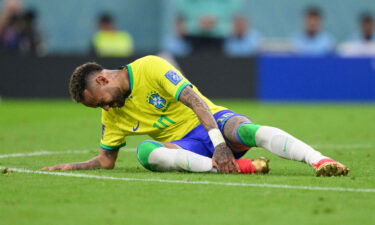 Neymar was substituted after his injury on Thursday.