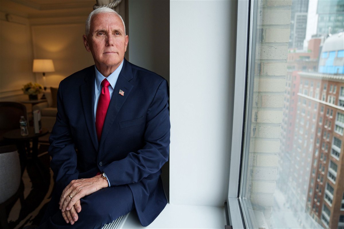<i>Josh Morgan/USA Today Network</i><br/>Former Vice President Mike Pence will participate in a CNN town hall on Wednesday.