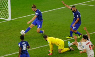 Walker Zimmerman clears the ball near the end of the USMNT's World Cup game against Iran.