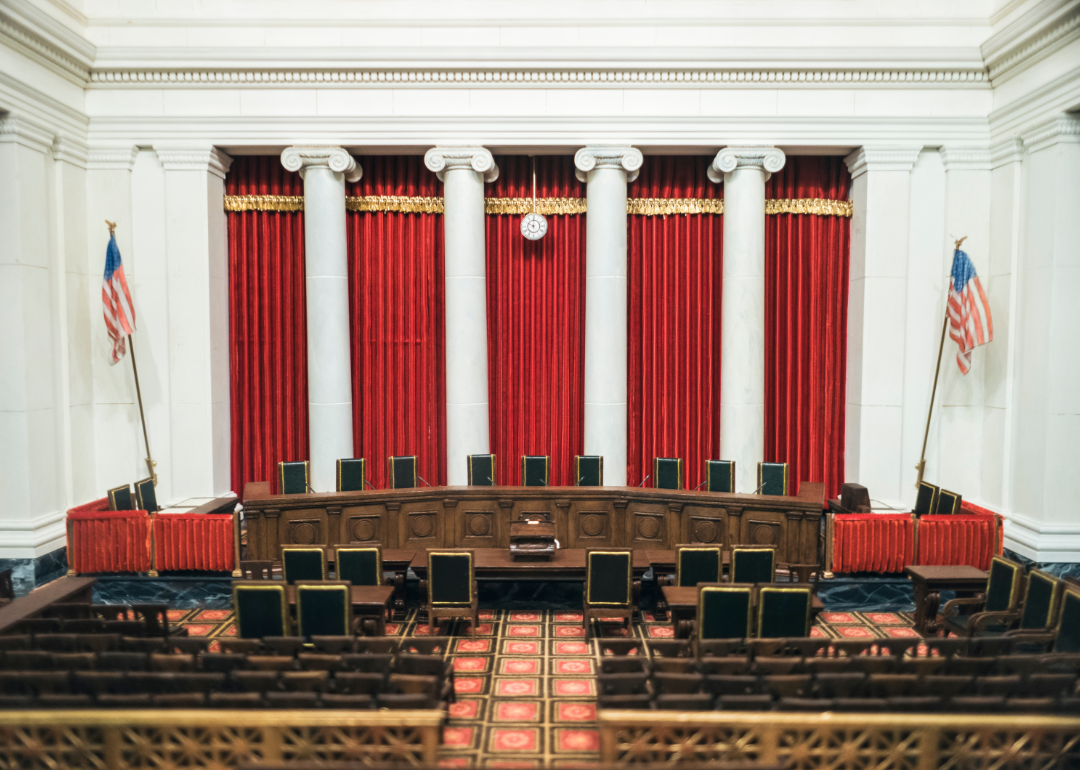 Influential Supreme Court decisions decided by 1 vote