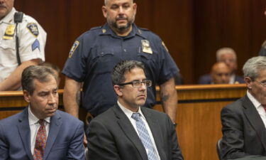 Michael Valva is seen as a guilty verdict is read during his trial at Suffolk Criminal Court in Riverhead