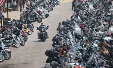 Organ donations and transplantations increase during major US motorcycle rallies due to crashes. Motorcycle enthusiasts attend the 81st annual Sturgis Motorcycle Rally on August 8