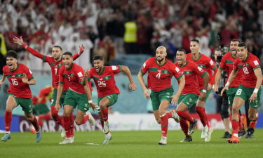 Morocco's penalty shootout win was the first time in its history that it has won a shootout at a major tournament.