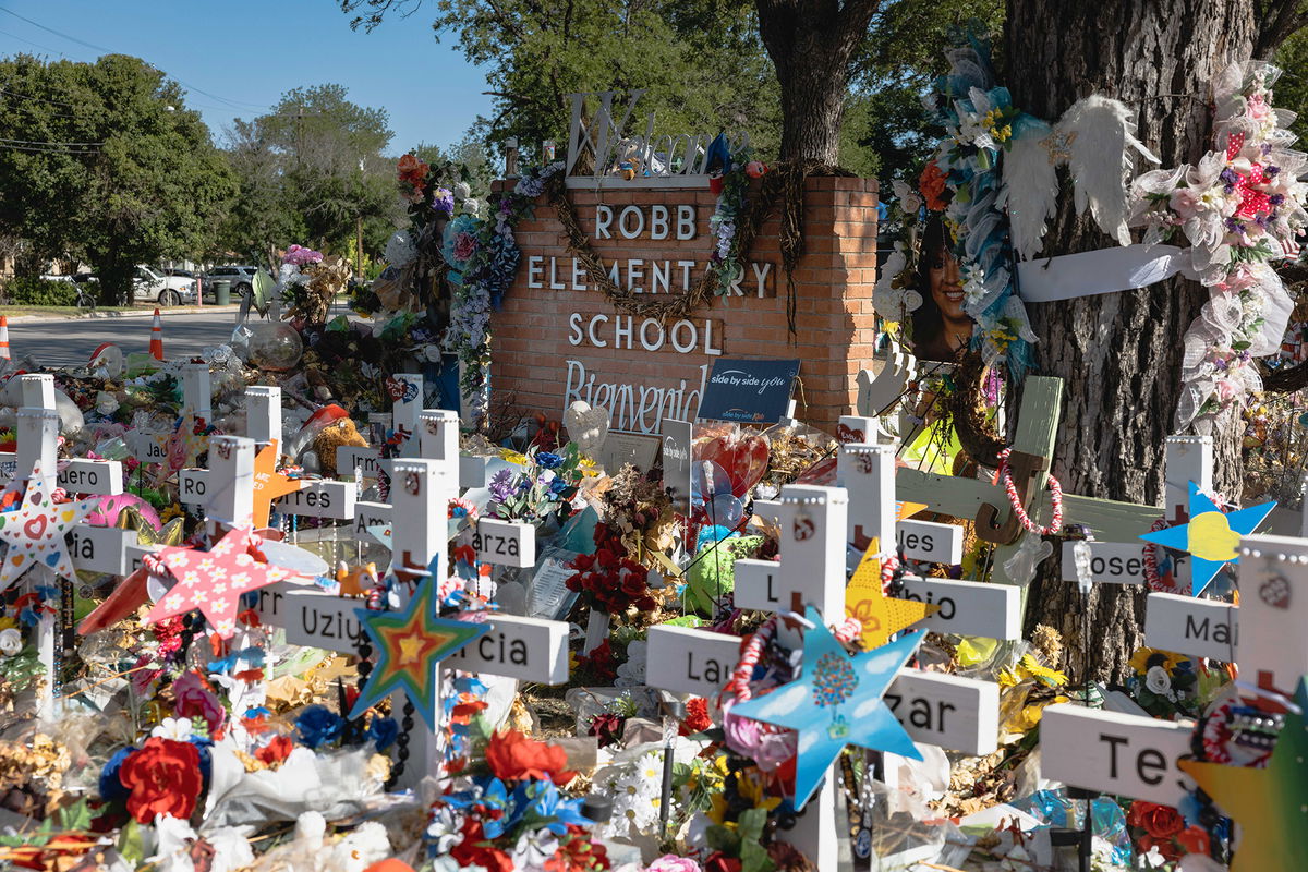 <i>Jordan Vonderhaar/Getty Images</i><br/>While conducting a safety audit of schools in Uvalde