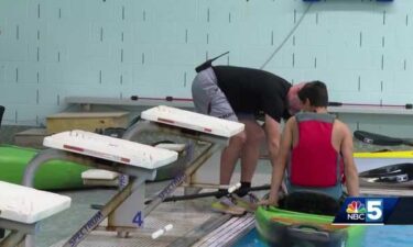 An Ausable Valley school has started a kayaking physical education course inside its own indoor pool.