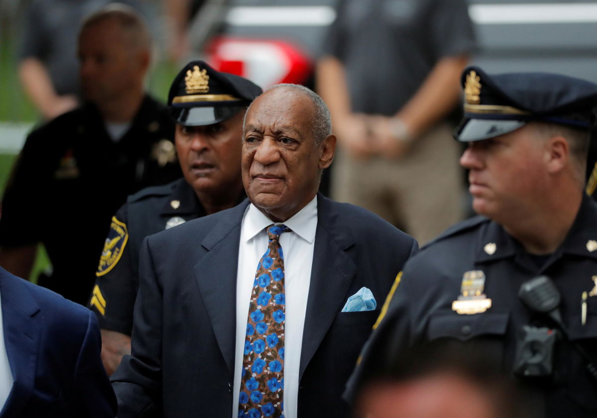 <i>Brendan McDermid/Reuters</i><br/>Bill Cosby arrives at the Montgomery County Courthouse for sentencing in his sexual assault trial in Norristown