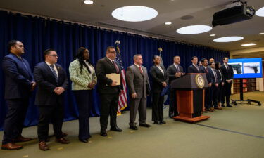 Eastern District of New York US Attorney Breon Peace speaks during a news conference on January 11.