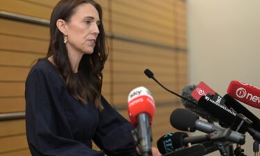 New Zealand Prime Minister Jacinda Ardern announces her intention to resign at the War Memorial Centre on January 19 in Napier