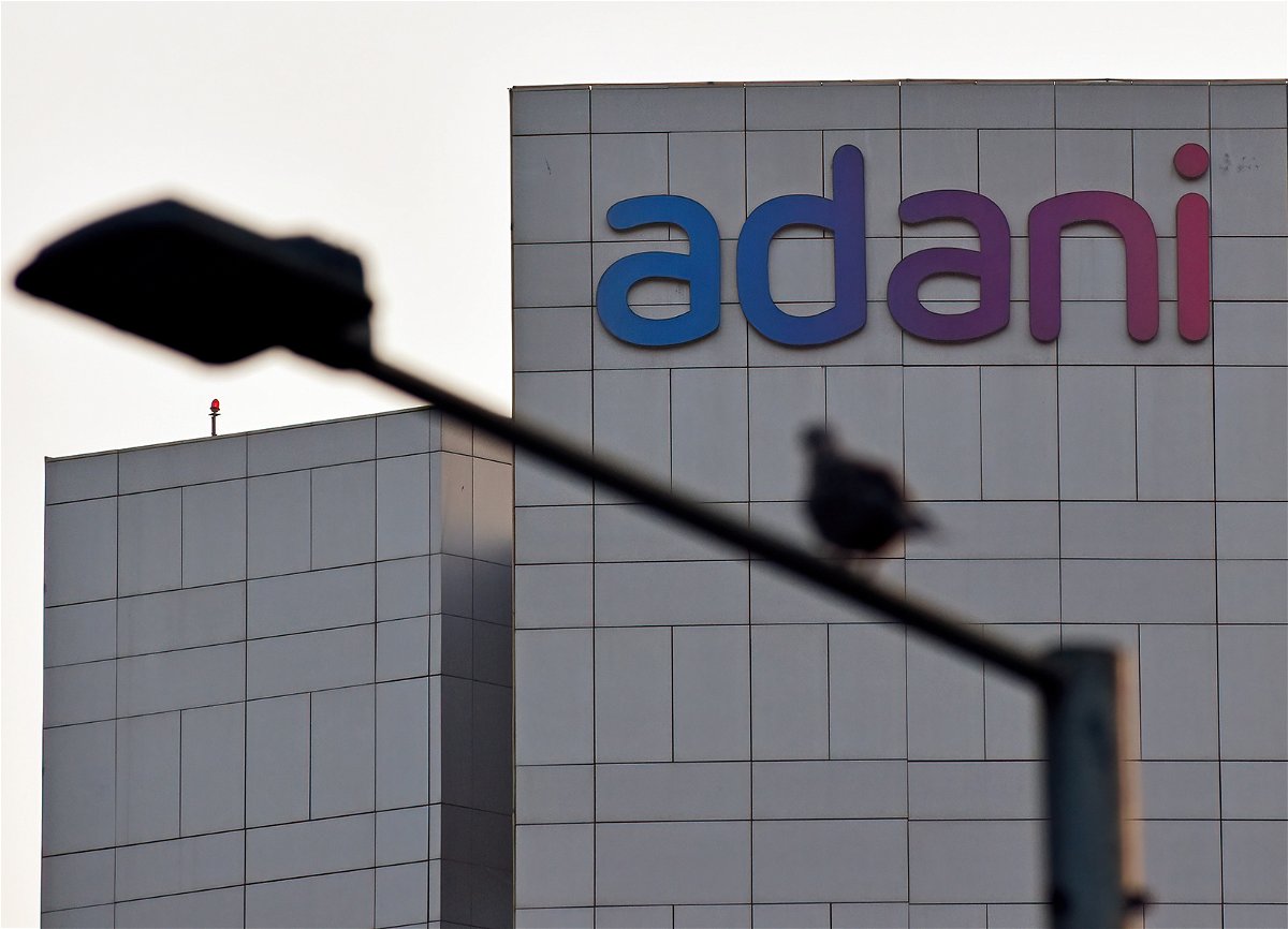 The Adani Group has accused a US investment firm of launching "a calculated attack" on India. Pictured is the Adani corporate office building in Ahmedabad