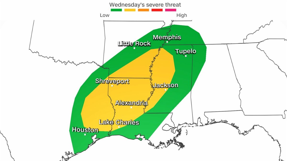 <i>CNN Weather</i><br/>Another round of storms is set to impact the South this week.